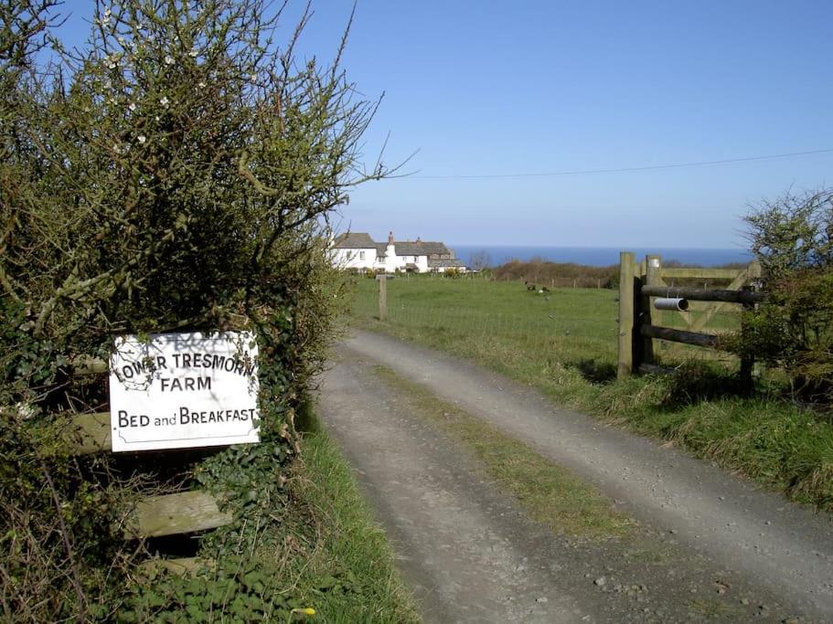 Lower Tresmorn Farmhouse Crackington Haven Exterior foto